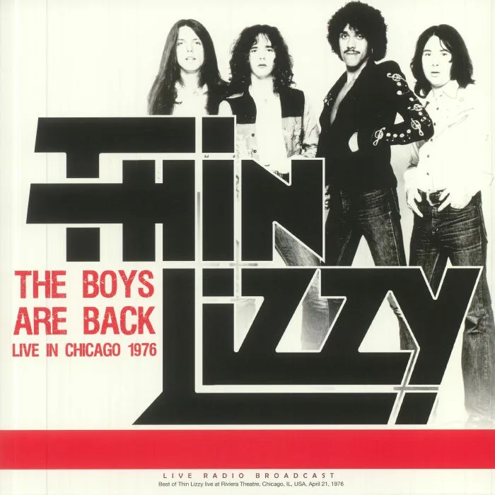THIN LIZZY — The Boys Are Back: Live In Chicago 1976