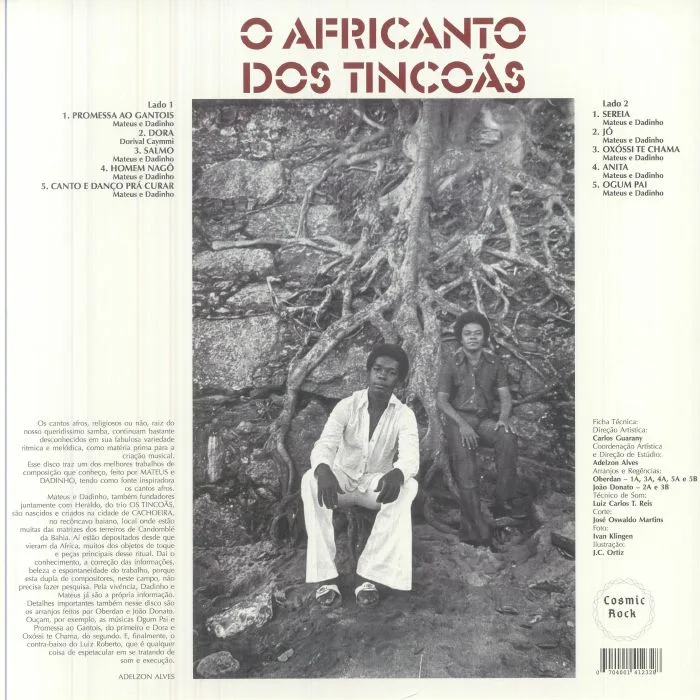 Обратная сторона обложки — OS TINCOAS — O Africanto Dos Tincoas (reissue)