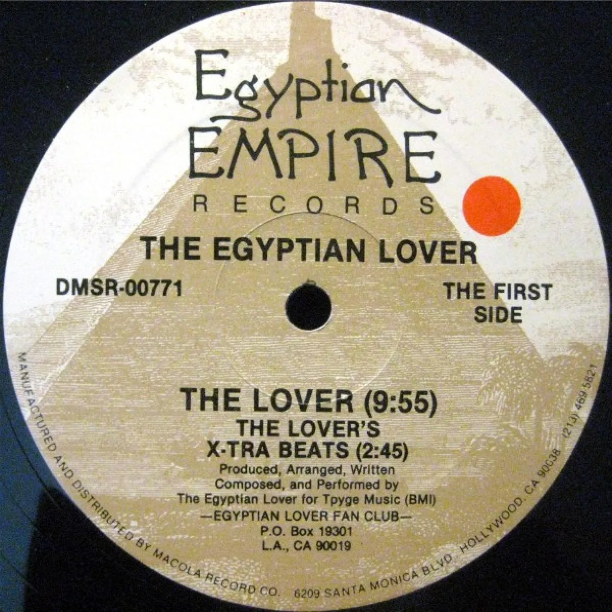 Egyptian Lover — The Lover (Long Version)