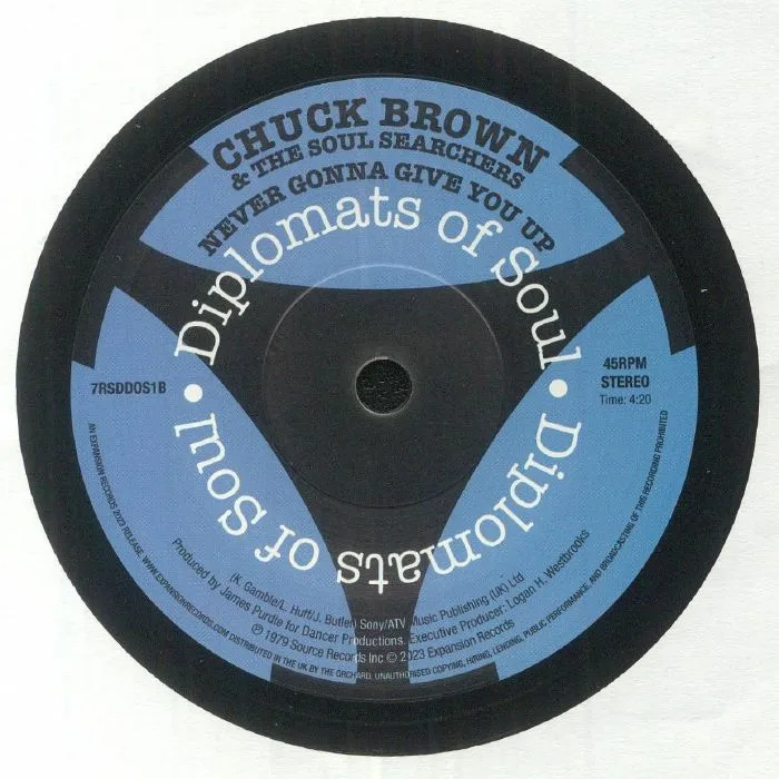 Back cover — Chuck BROWN & THE SOUL SEARCHERS — Berro E Sombaro (Record Store Day RSD 2023)