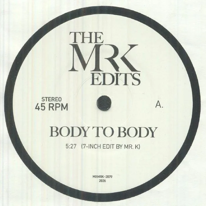 Front cover — The EDITS BY MR K — Body To Body