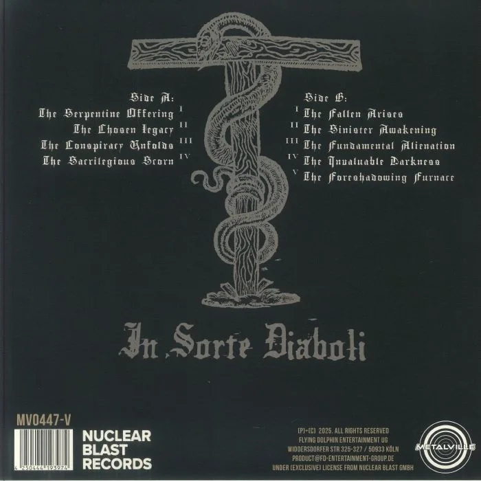 Back cover — DIMMU BORGIR — In Sorte Diaboli (reissue)