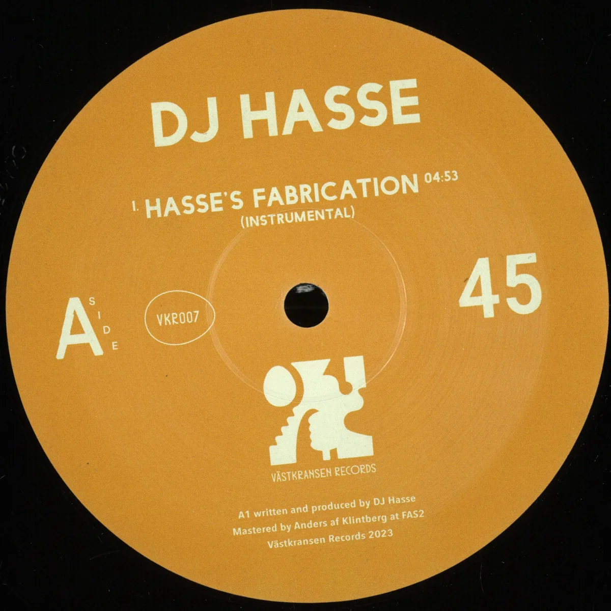 Лицевая сторона обложки — Dj Hasse — Hasse's Fabrication EP