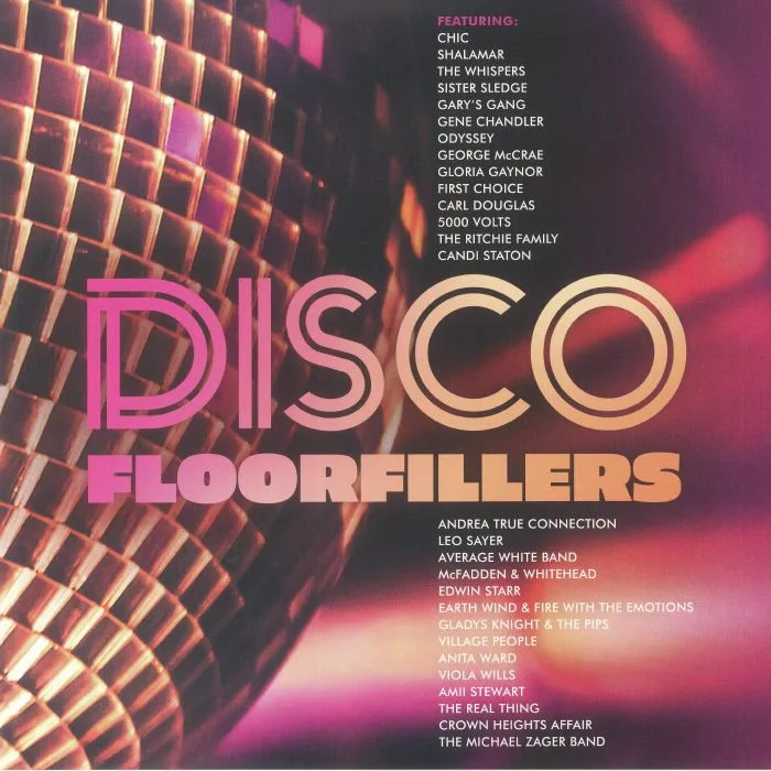 Лицевая сторона обложки — Various — Disco Floorfillers LP (2x12")