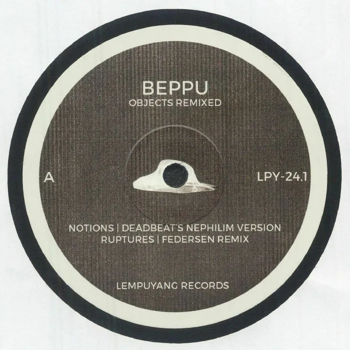 Лицевая сторона обложки — BEPPU — Objects Remixed (Deadbeat, Federson, Merv, Ohm & Octal Industries)