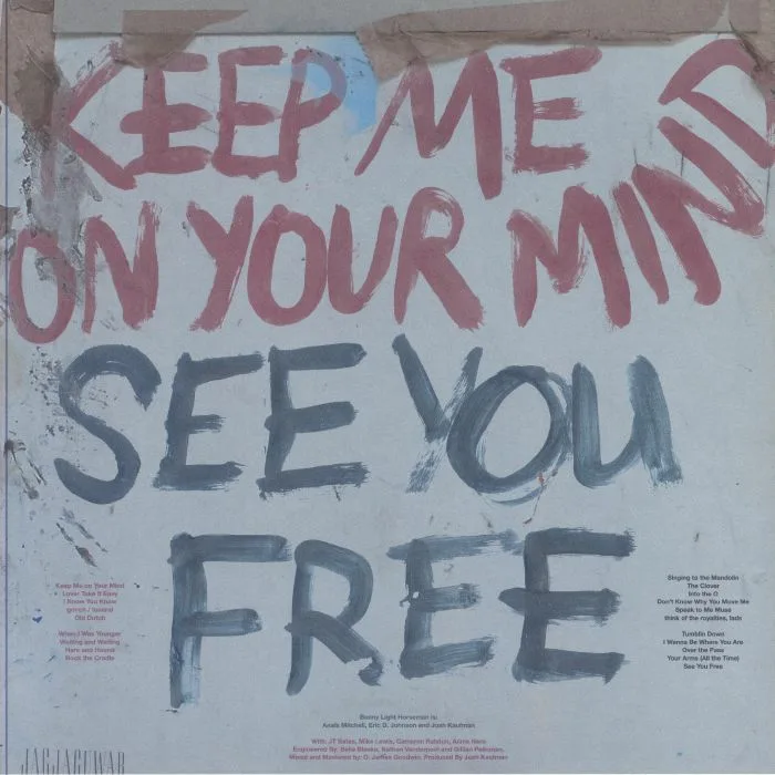 Обратная сторона обложки — BONNY LIGHT HORSEMAN — Keep Me On Your Mind / See You Free
