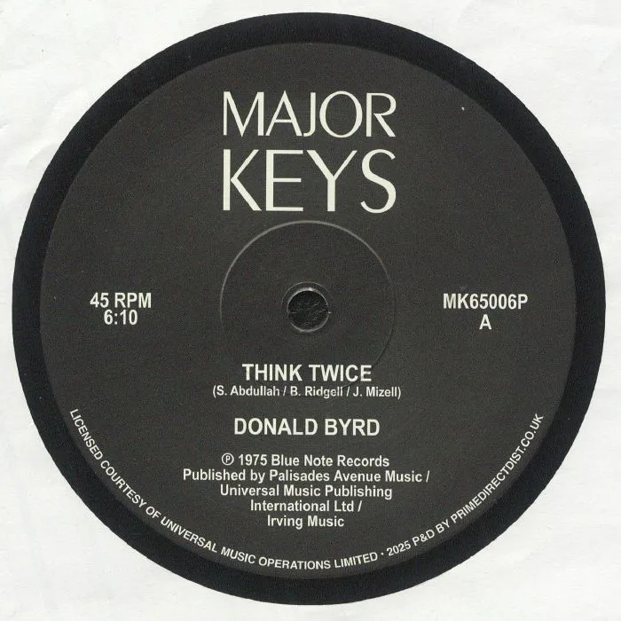Donald BYRD — Think Twice