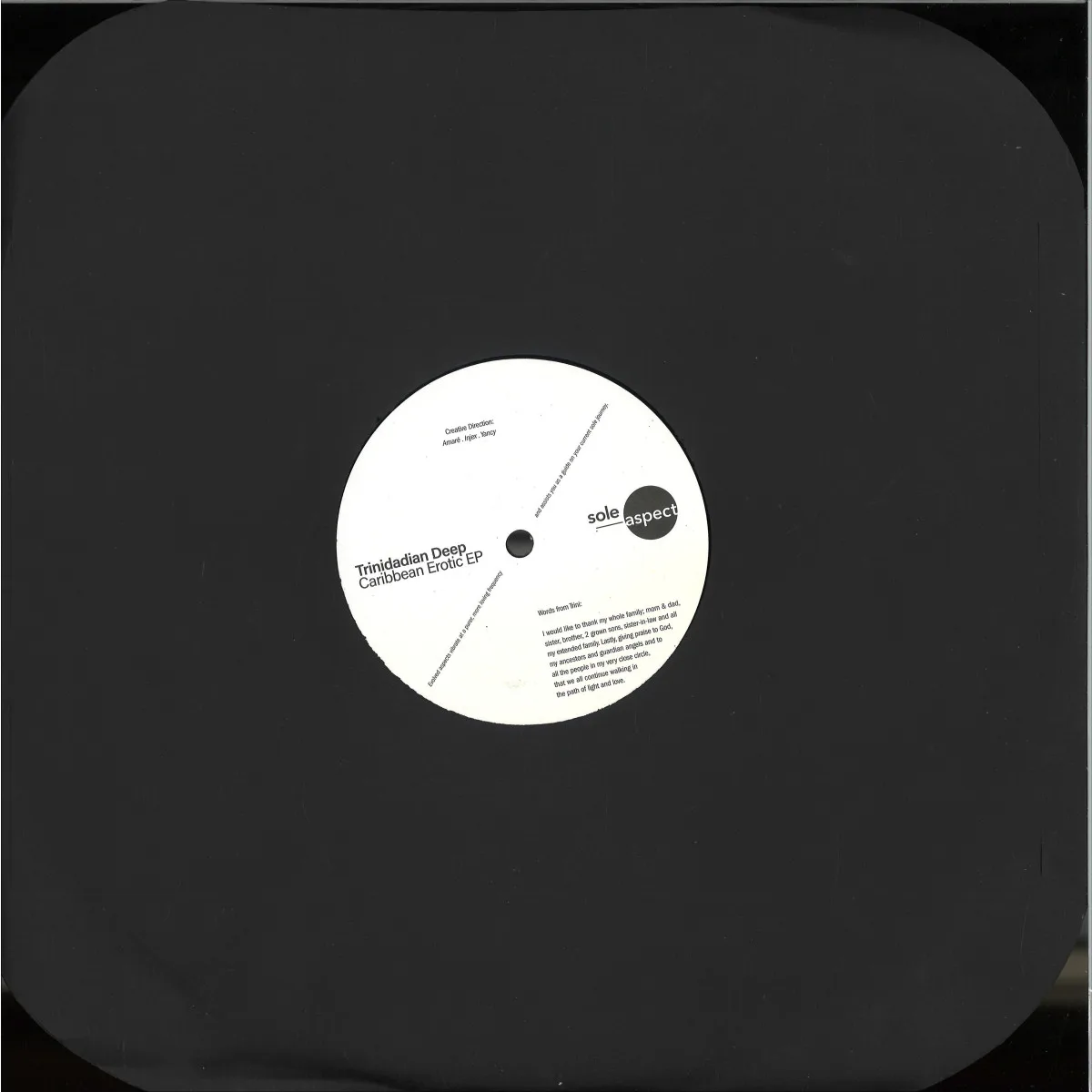 Обратная сторона обложки — Trinidadian Deep — Caribbean Erotic EP