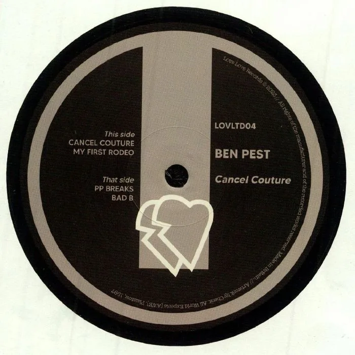 Лицевая сторона обложки — Ben PEST — Cancel Couture