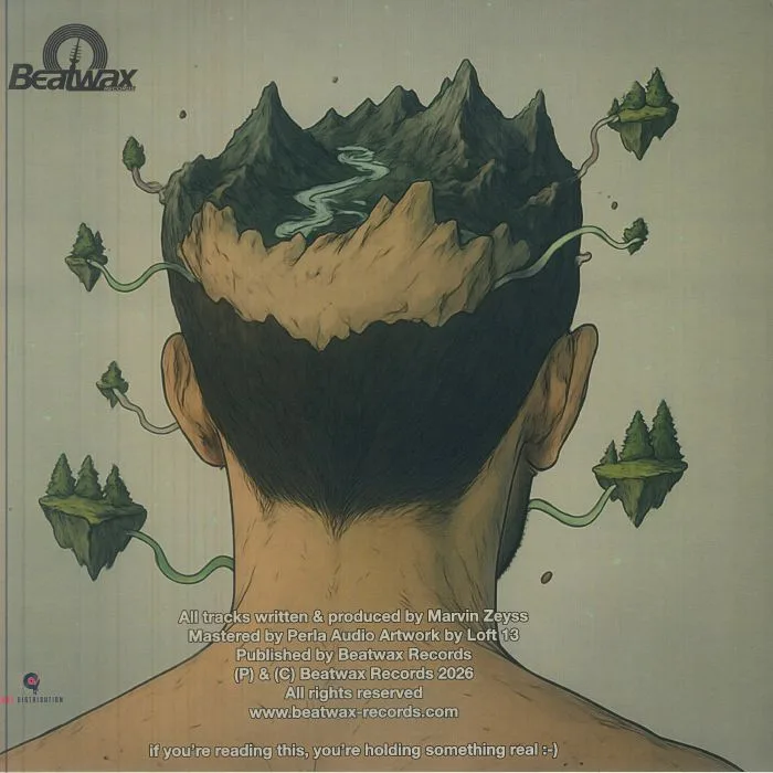 Обратная сторона обложки — MARVIN ZEYSS — PIECE OF ME EP