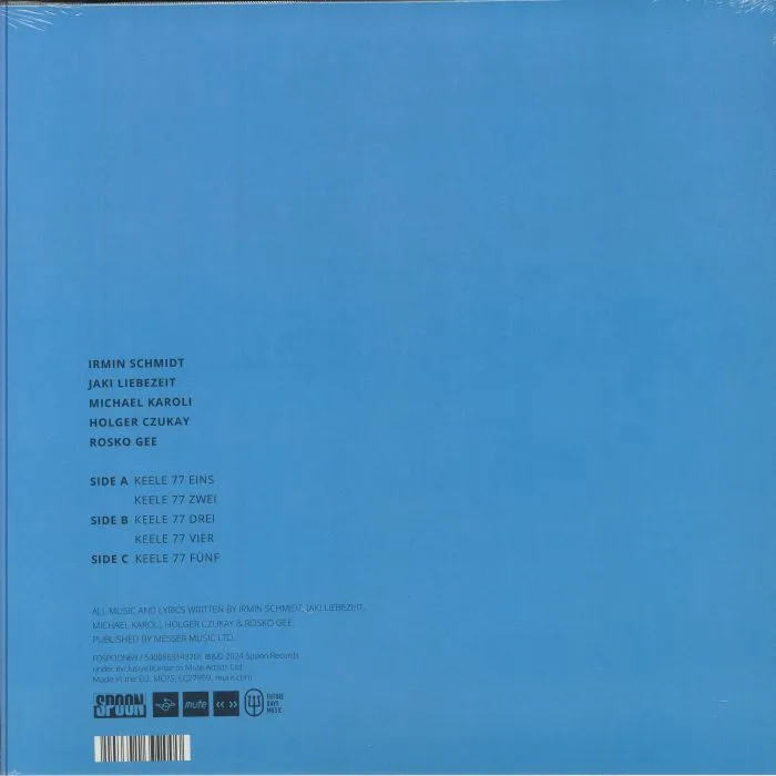 Back cover — CAN — Live In Keele 1977