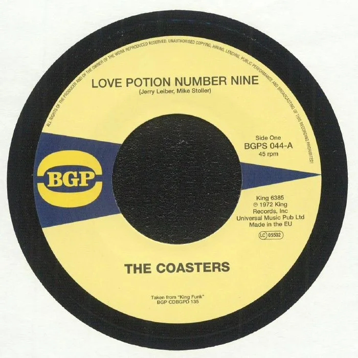 The COASTERS — Love Potion Number Nine