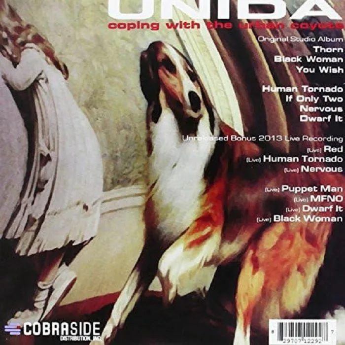 Обратная сторона обложки — UNIDA — Coping With The Urban Coyote