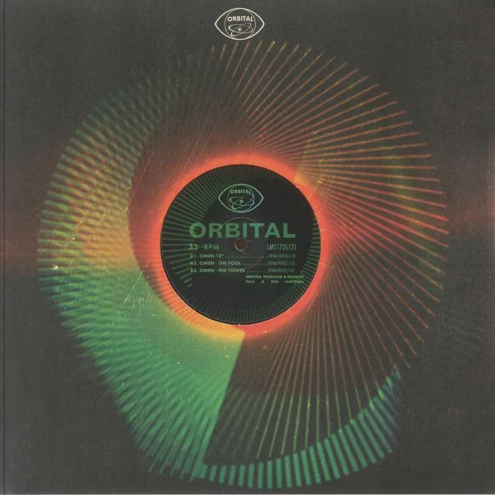 Лицевая сторона обложки — ORBITAL — Omen