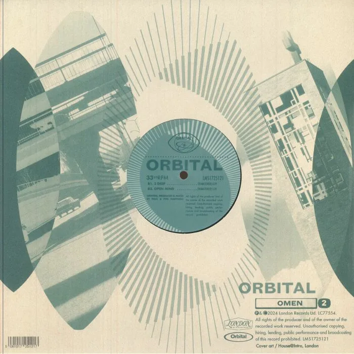 Обратная сторона обложки — ORBITAL — Omen