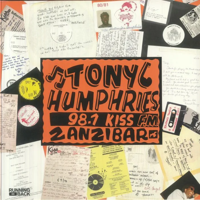 Tony HUMPHRIES / VARIOUS — Running Back Mastermix: Kiss FM Zanzibar Years Part 2