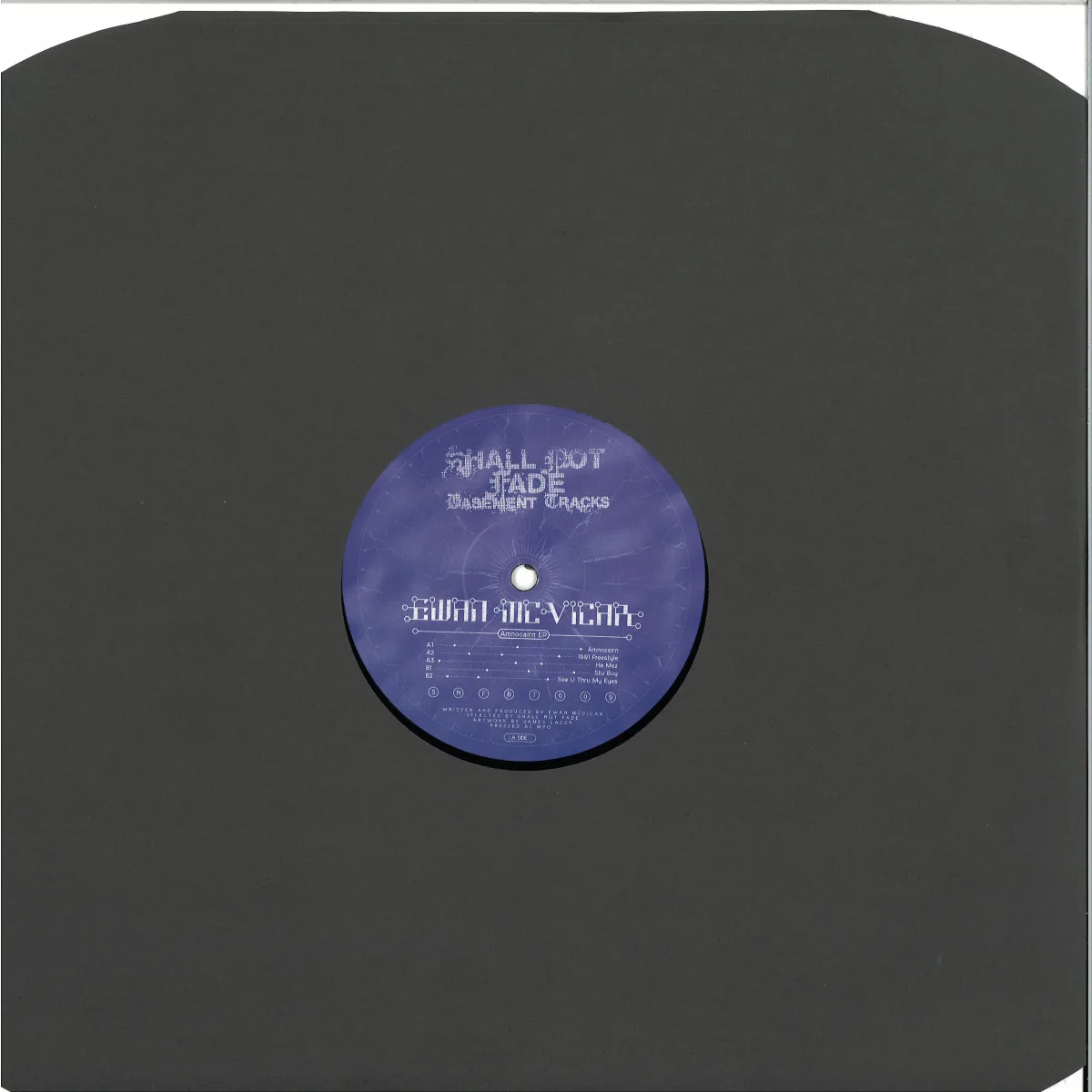 Back cover — Ewan Mcvicar — Amnocairn EP