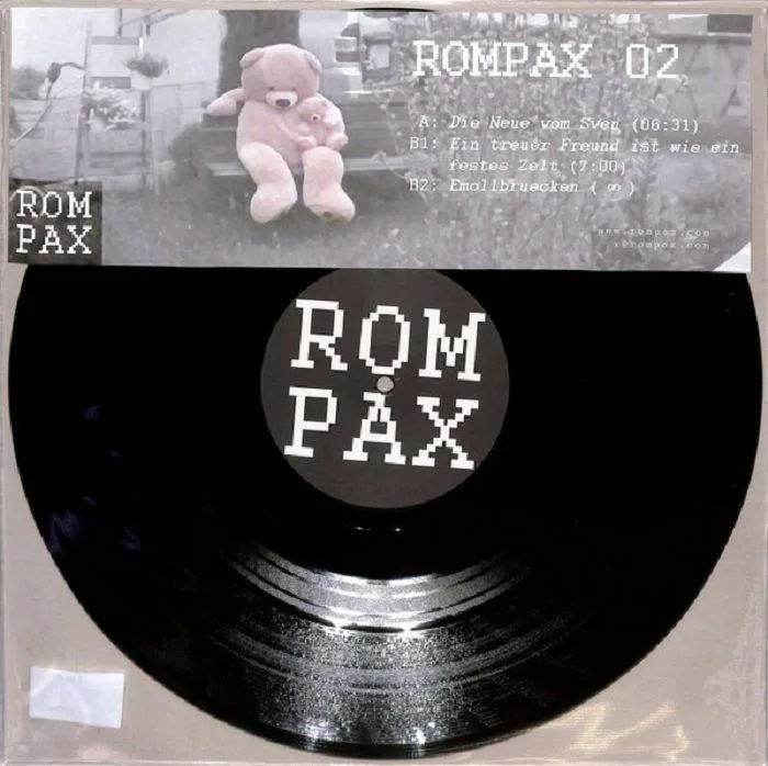 Back cover — Tom WAX / RICO PUESTEL aka ROMPAX — This Is Rompax