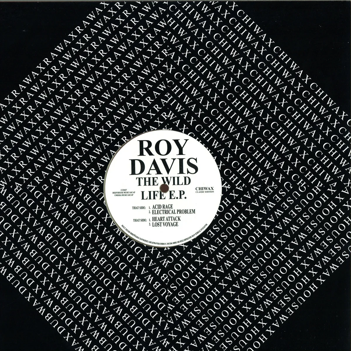 Обратная сторона обложки — Roy Davis Jr — Wild Life E.p.