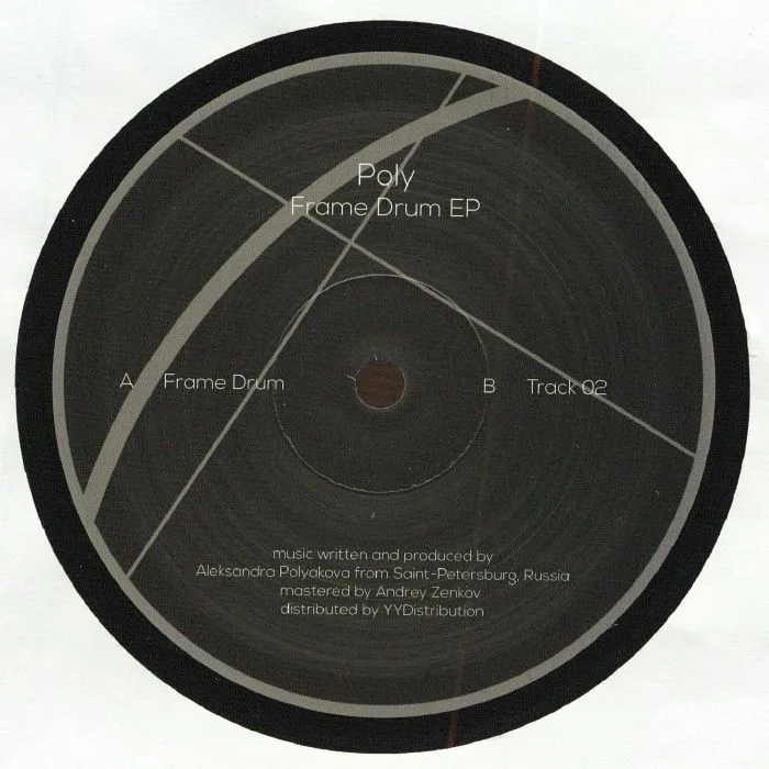 Front cover — POLY — Frame Drum EP