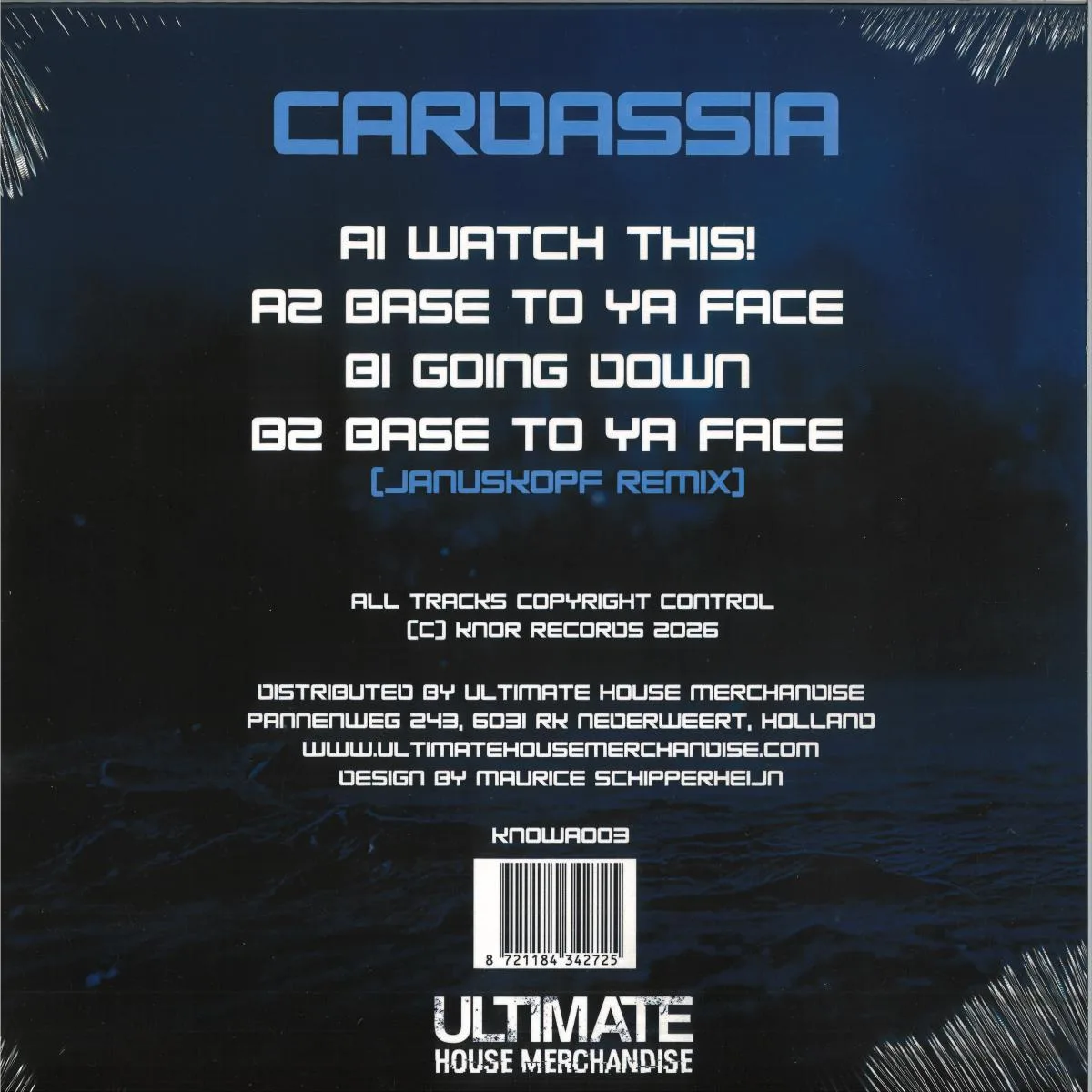 Обратная сторона обложки — Cardassia — KNOWA003