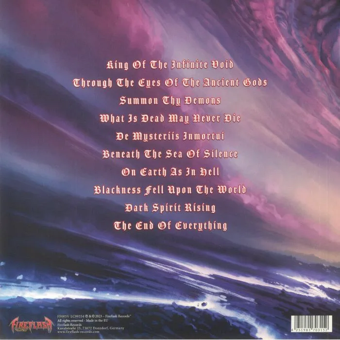 Back cover — MEZZROW — Summon Thy Demons