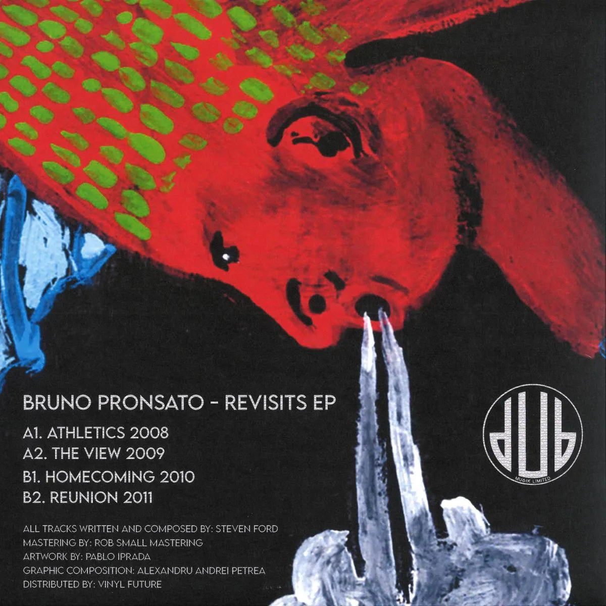 Обратная сторона обложки — Bruno Pronsato — Revisits EP