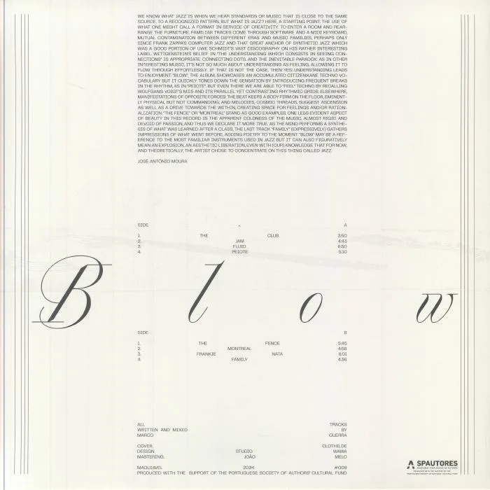 Back cover — CITIZEN KANE — Blow