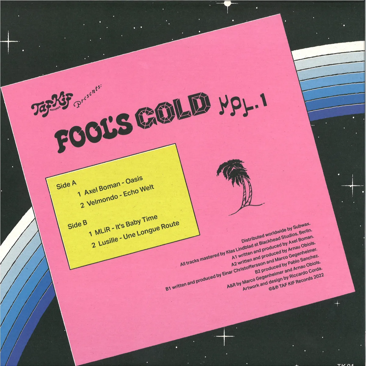 Обратная сторона обложки — Various — Fool's Gold Vol. 1