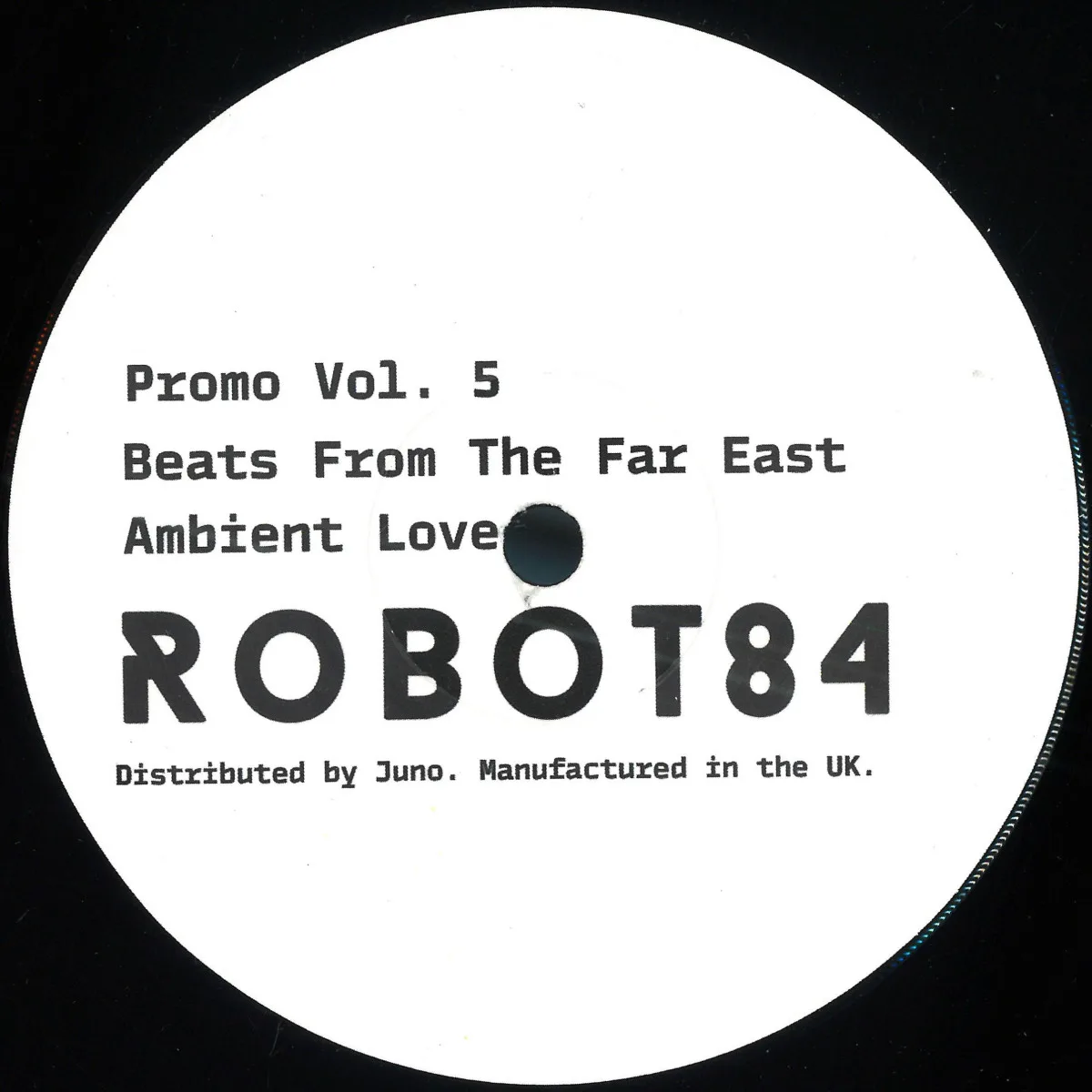 Лицевая сторона обложки — Robot84 — Promo Vol 5