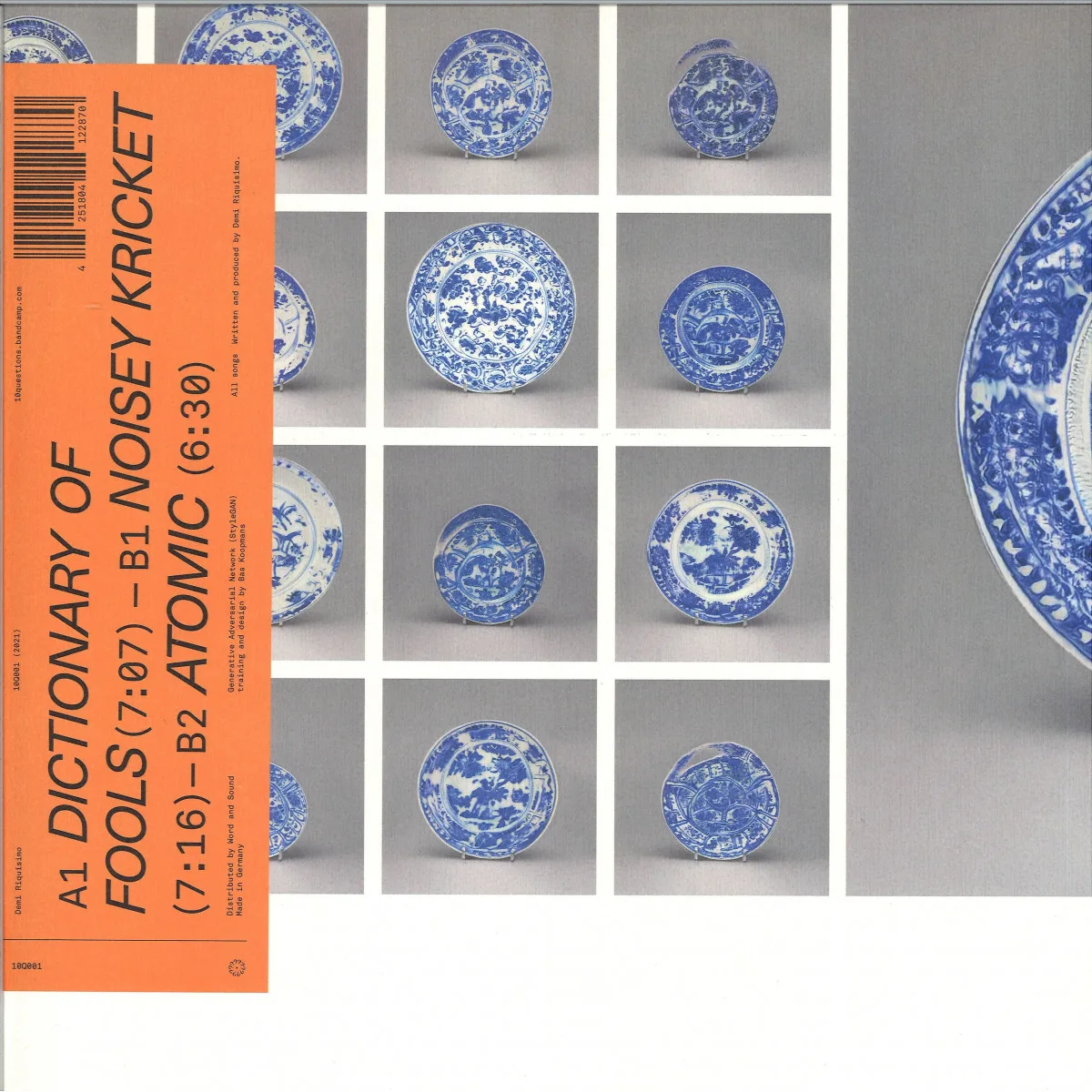Back cover — Demi Requisimo — Dictionary of fools EP