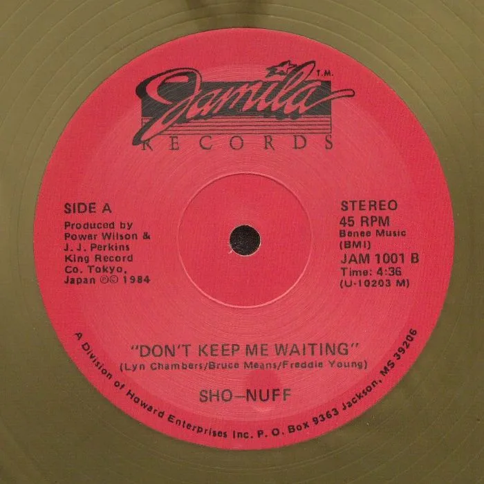 Back cover — SHO NUFF — Hold On For Love (reissue)