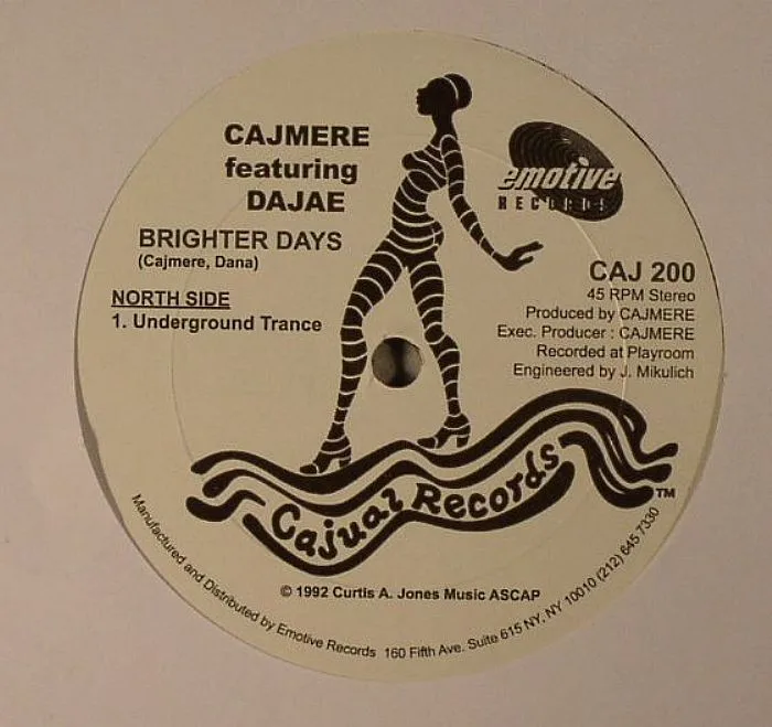 Front cover — CAJMERE — Brighter Days