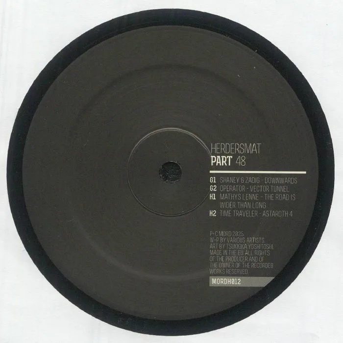 Back cover — SHANEY / ZADIG / OPERATOR / MATHYS LENNE / TIME TRAVELER — Herdersmat Part 48