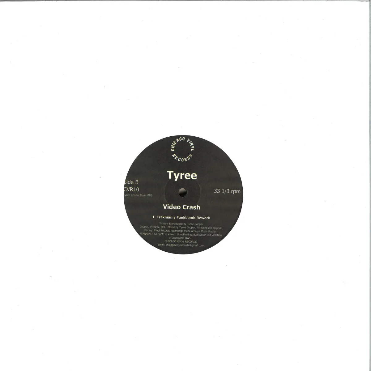 Back cover — Tyree — Video Crash