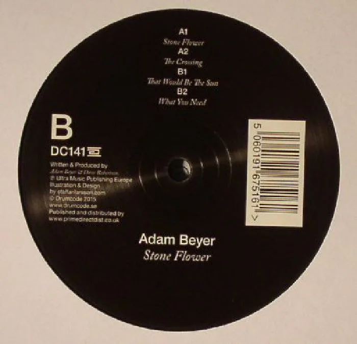 Обратная сторона обложки — Adam BEYER — Stone Flower