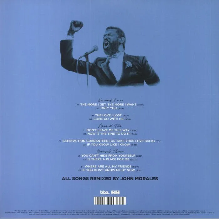 Back cover — Teddy PENDERGRASS — John Morales Presents Teddy Pendergrass: The Voice (remixes)
