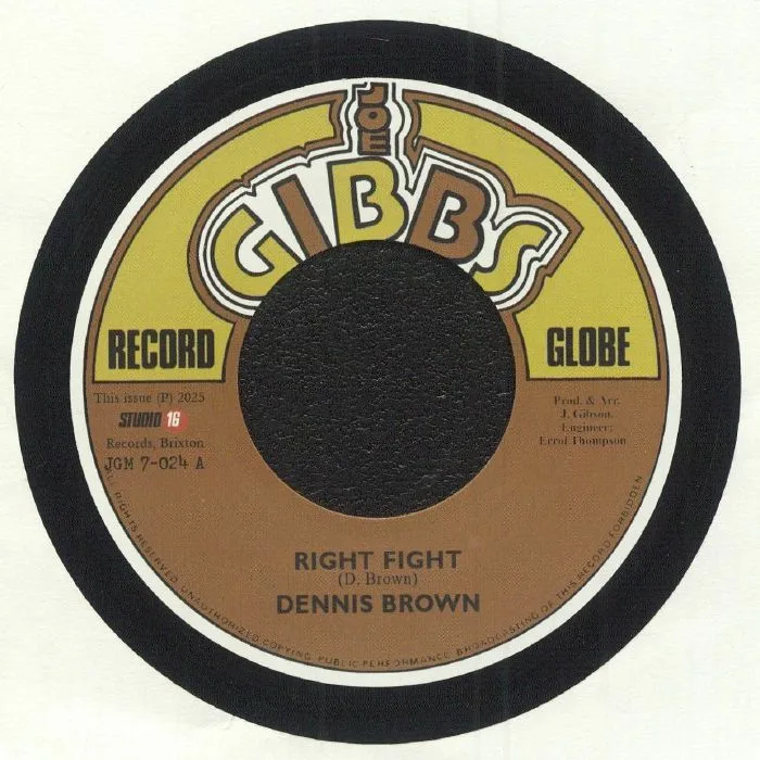 Dennis BROWN / WE ARE PEOPLE BAND — Right Fight