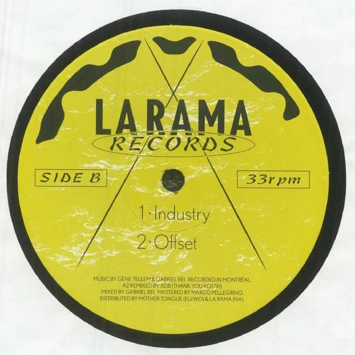 Back cover — GAME PLAN aka GENE TELLEM & GABRIEL REI — Offset