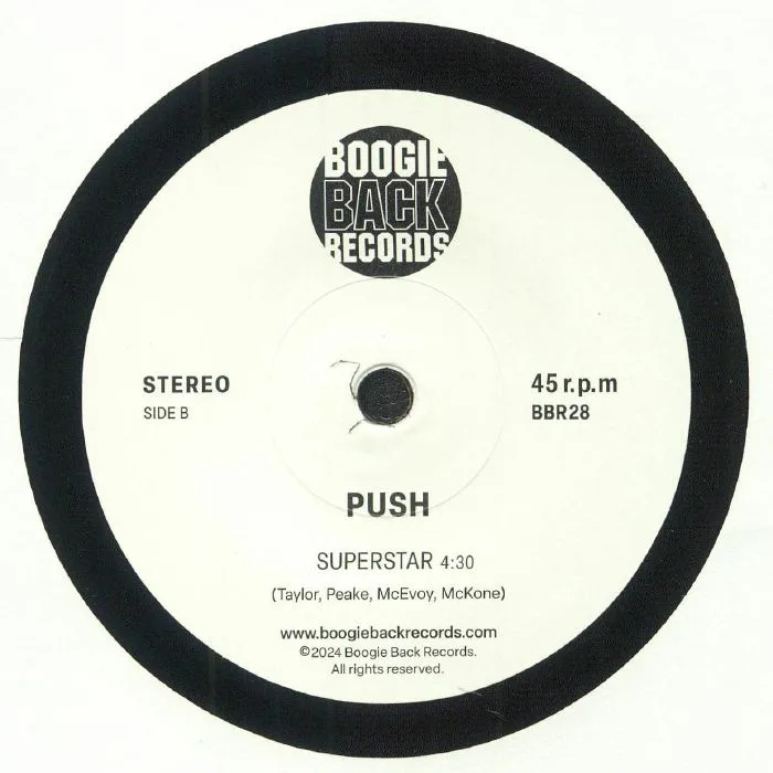 Back cover — PUSH — Cut Me Loose