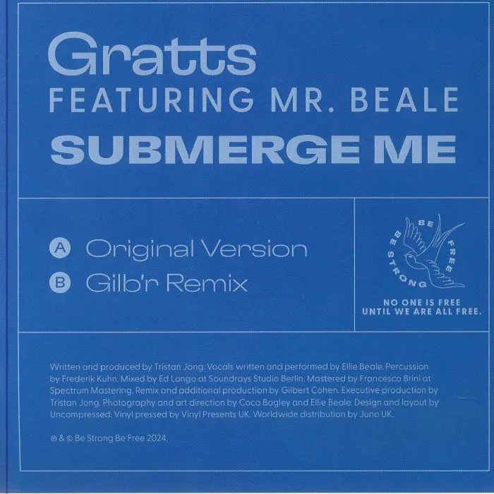 Обратная сторона обложки — GRATTS feat MR BEALE — Submerge Me (feat Gilb'r remix)