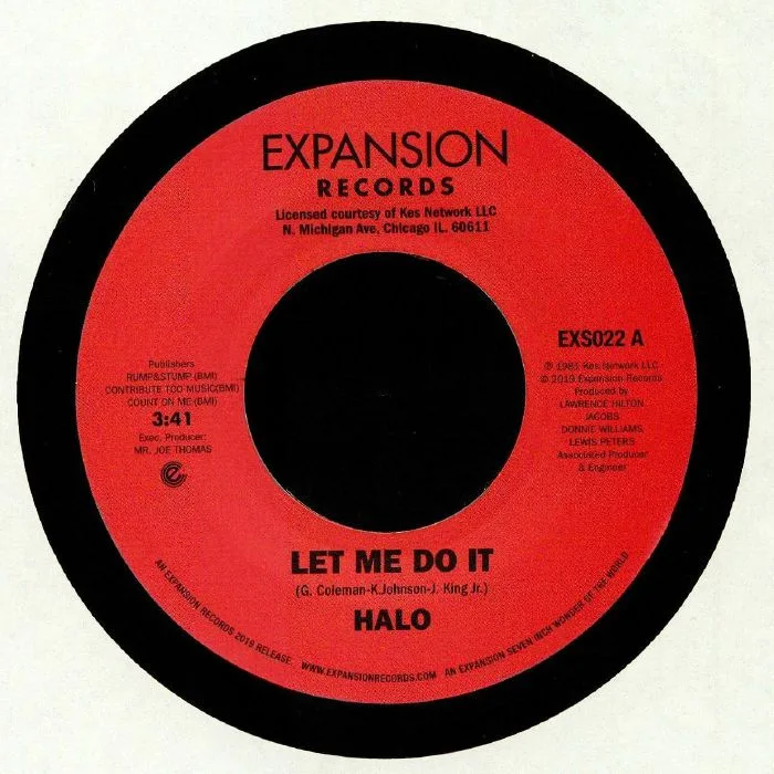 Front cover — HALO — Let Me Do It (reissue)