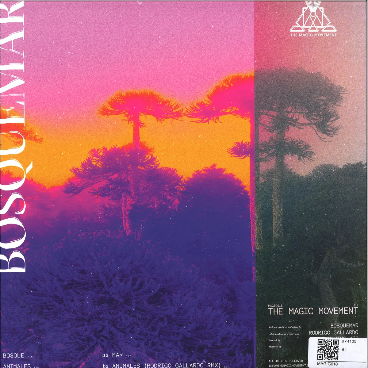 Back cover — Bosquemar — BOSQUEMAR EP