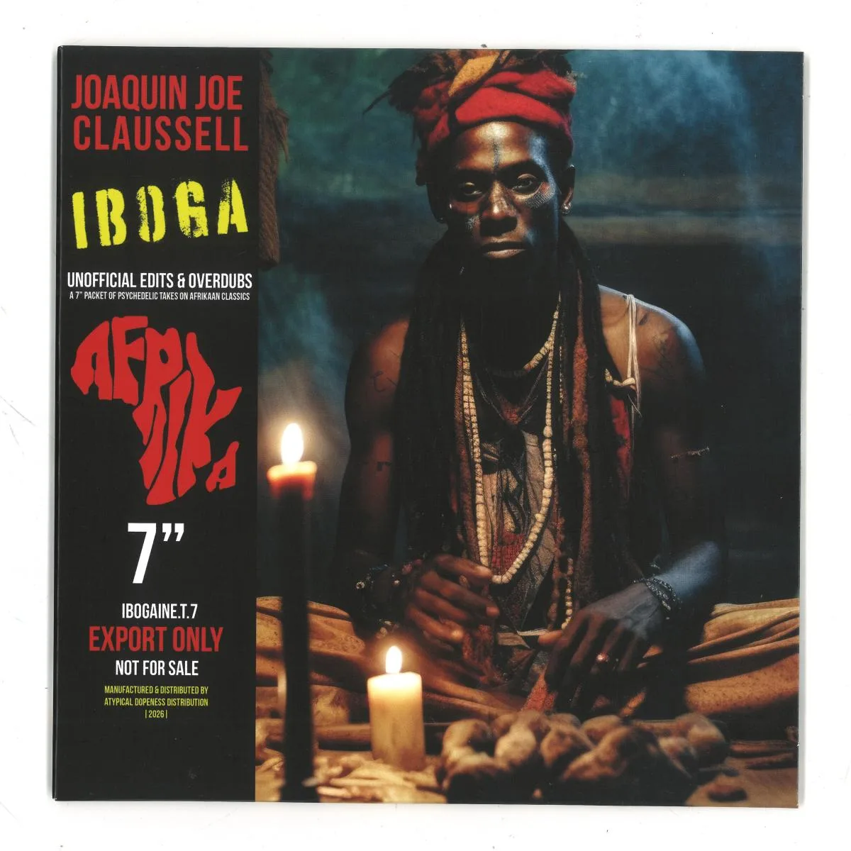 Обратная сторона обложки — Iboga — Africa Edits and Overdubs by Joaquin Joe Claussell 7"