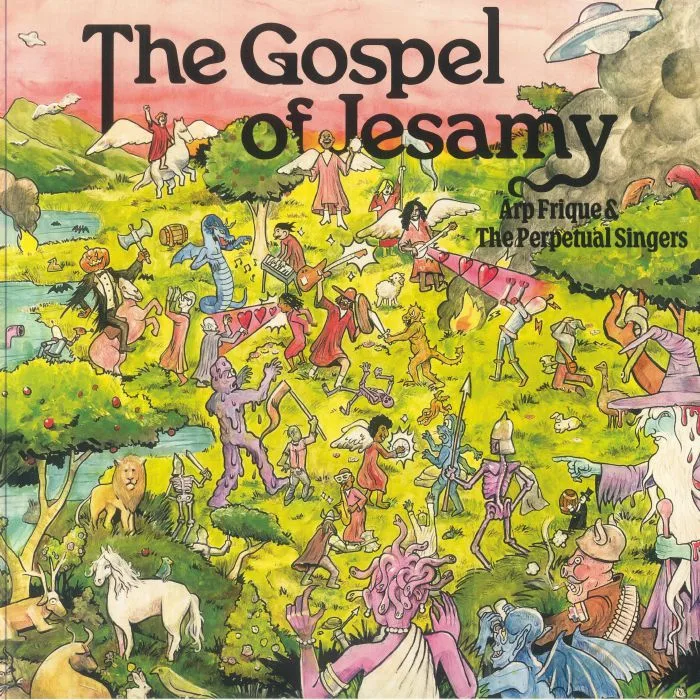 Front cover — ARP FRIQUE / THE PERPETUAL SINGERS — The Gospel Of Jesamy