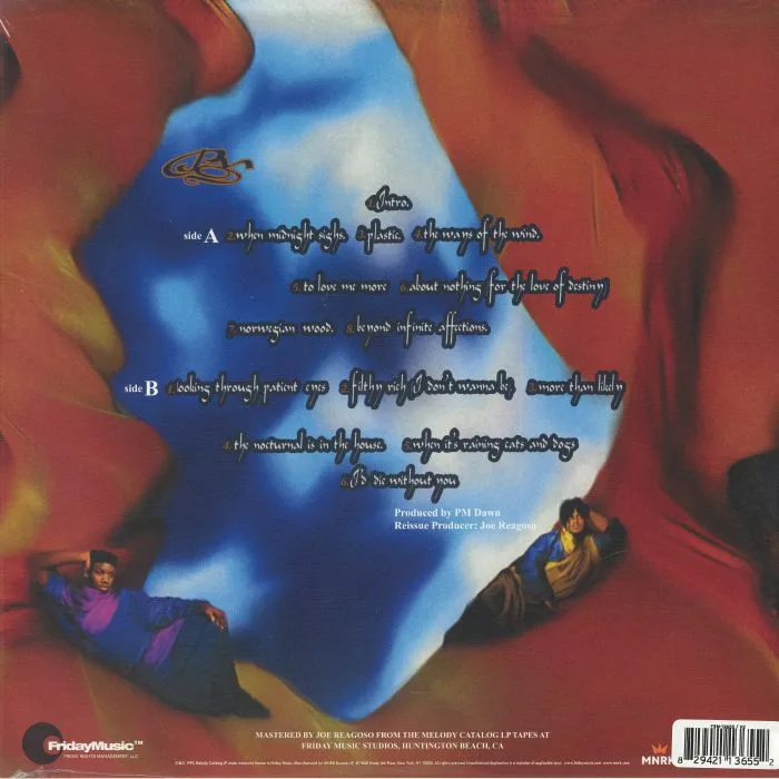 Back cover — PM DAWN — The Bliss Album