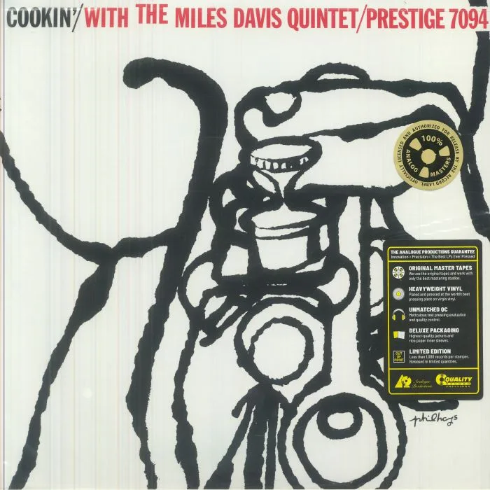 The MILES DAVIS QUINTET — Cookin' With The Miles Davis Quintet (reissue)