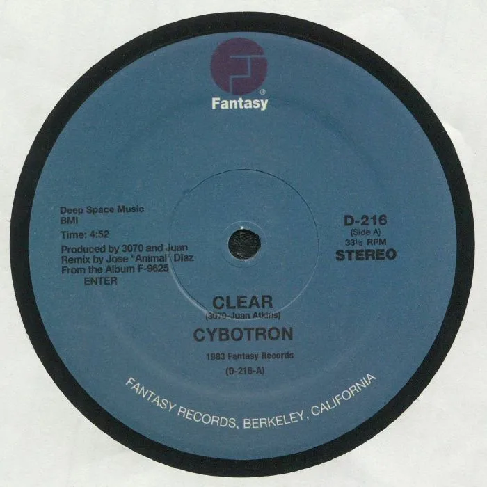 Front cover — CYBOTRON — Clear