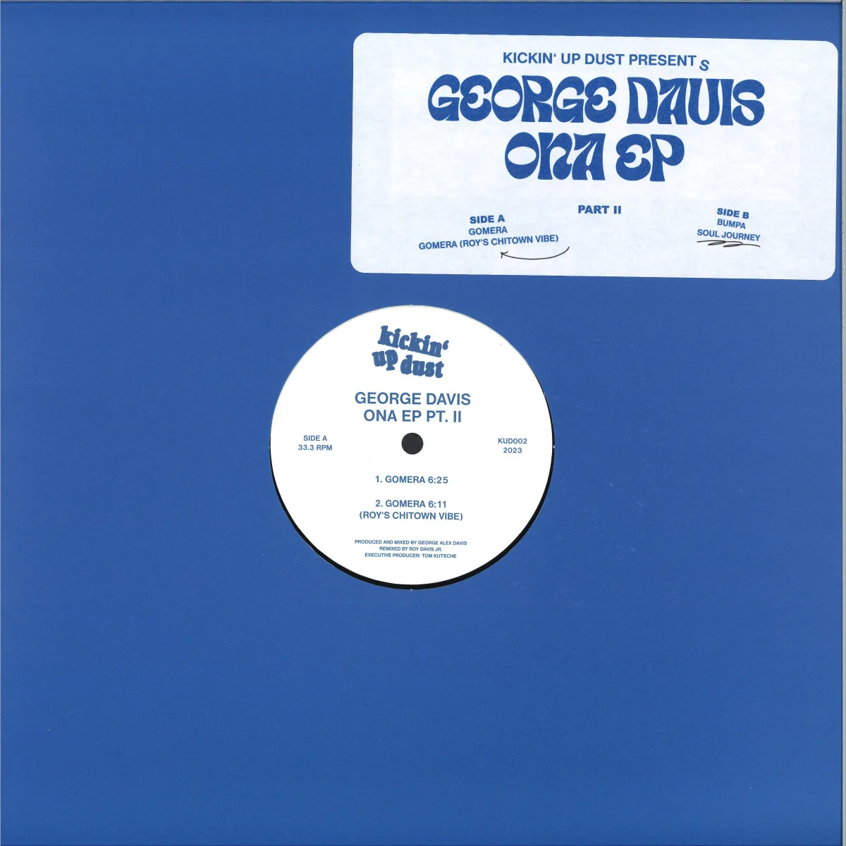Лицевая сторона обложки — George Davis — Ona EP (part II)