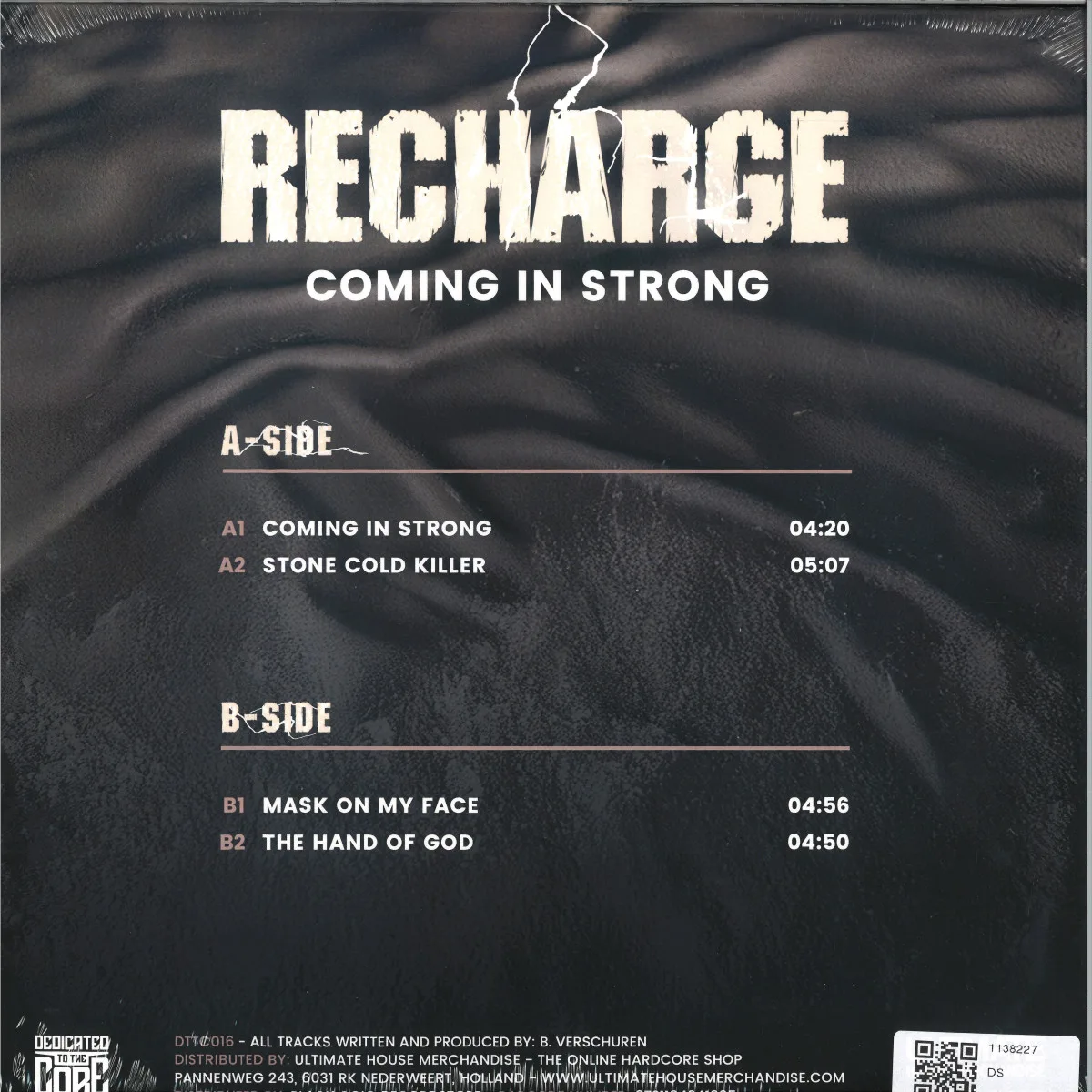 Обратная сторона обложки — Recharge — Coming in Strong